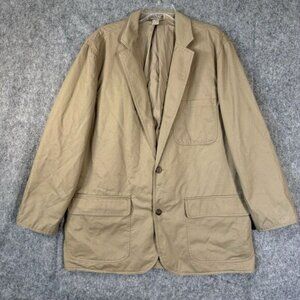 Duluth Trading Fire Hose Presentation Utility Blazer Flap Pocket Mens XLT Jacket